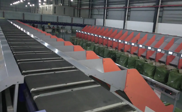 DWS物流設備,掃碼稱重量方一體機,快遞包裹分揀機